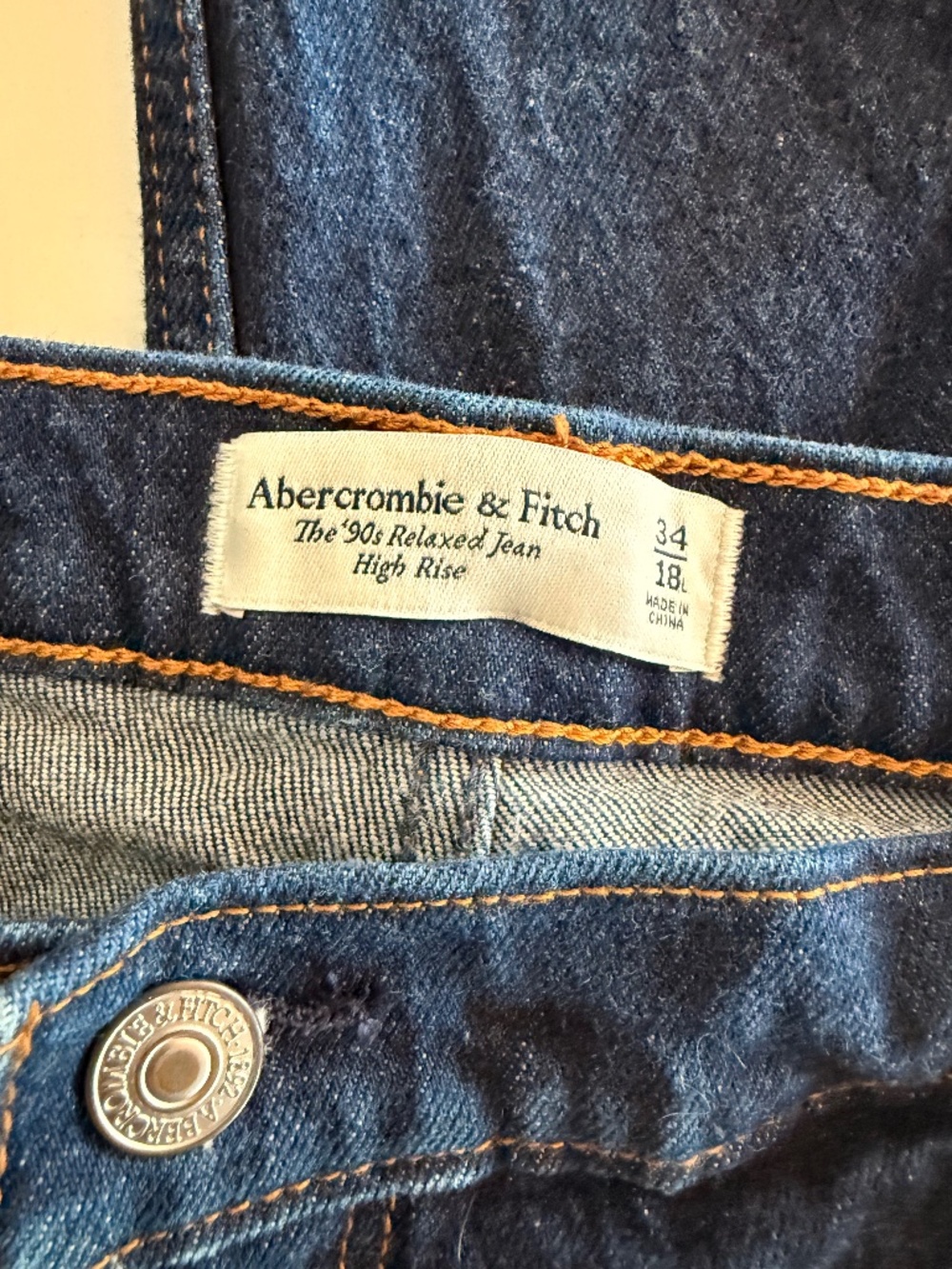 Abercrombie Jeans 34 L